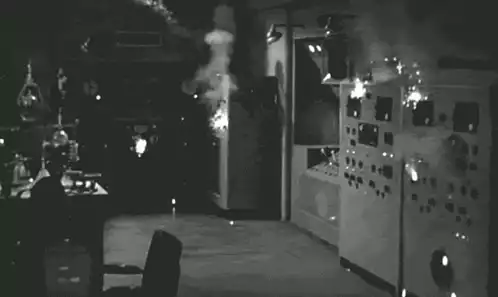 Electrical Equipment Malfunction: Sparks and Fire